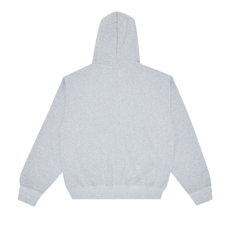 Stussy Stock Logo Zip Hood Grey Heather