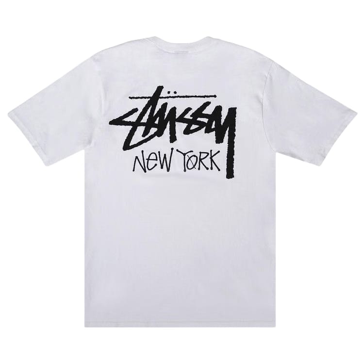 Stussy Stock New York T-Shirt White