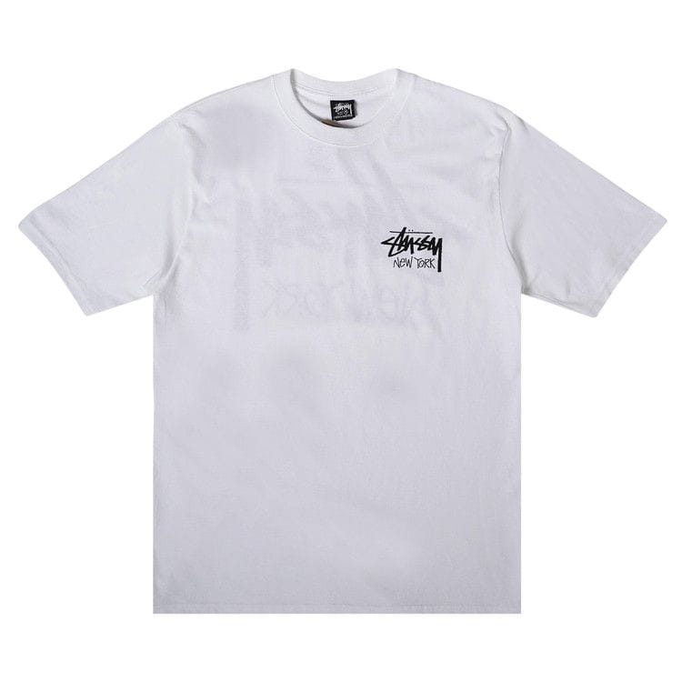 Stussy Stock New York T-Shirt White