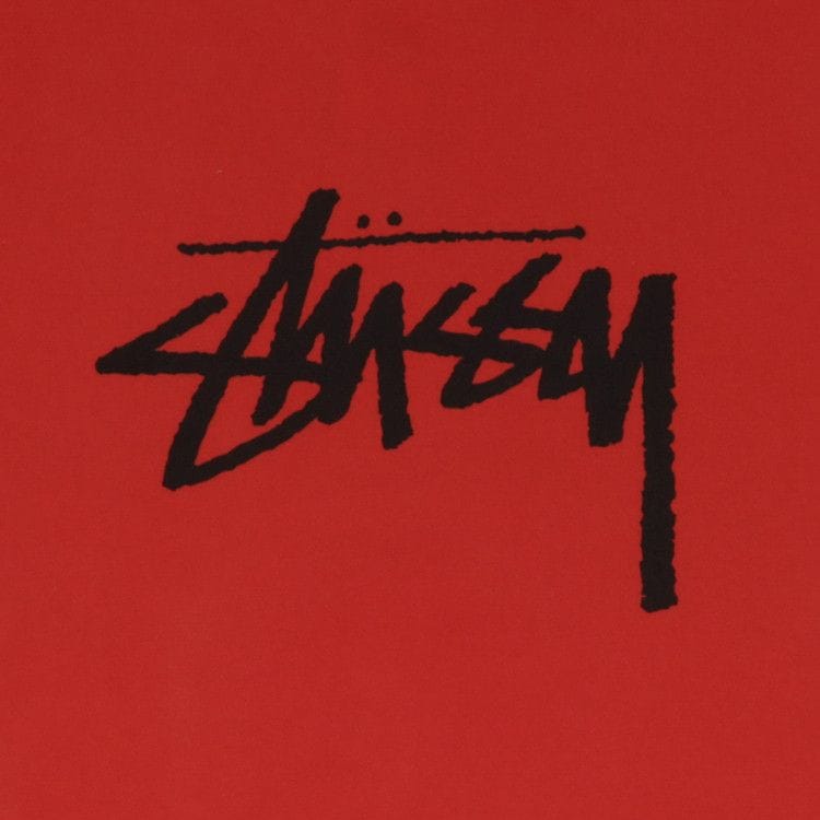 Stussy Stock T-Shirt Red