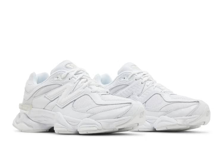 New Balance 9060 Triple White