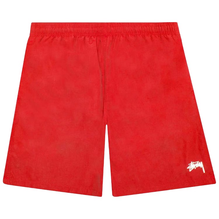 Stussy Stock Water Shorts Brite Red