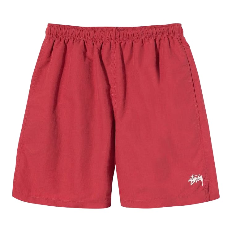 Stussy Stock Water Shorts Red