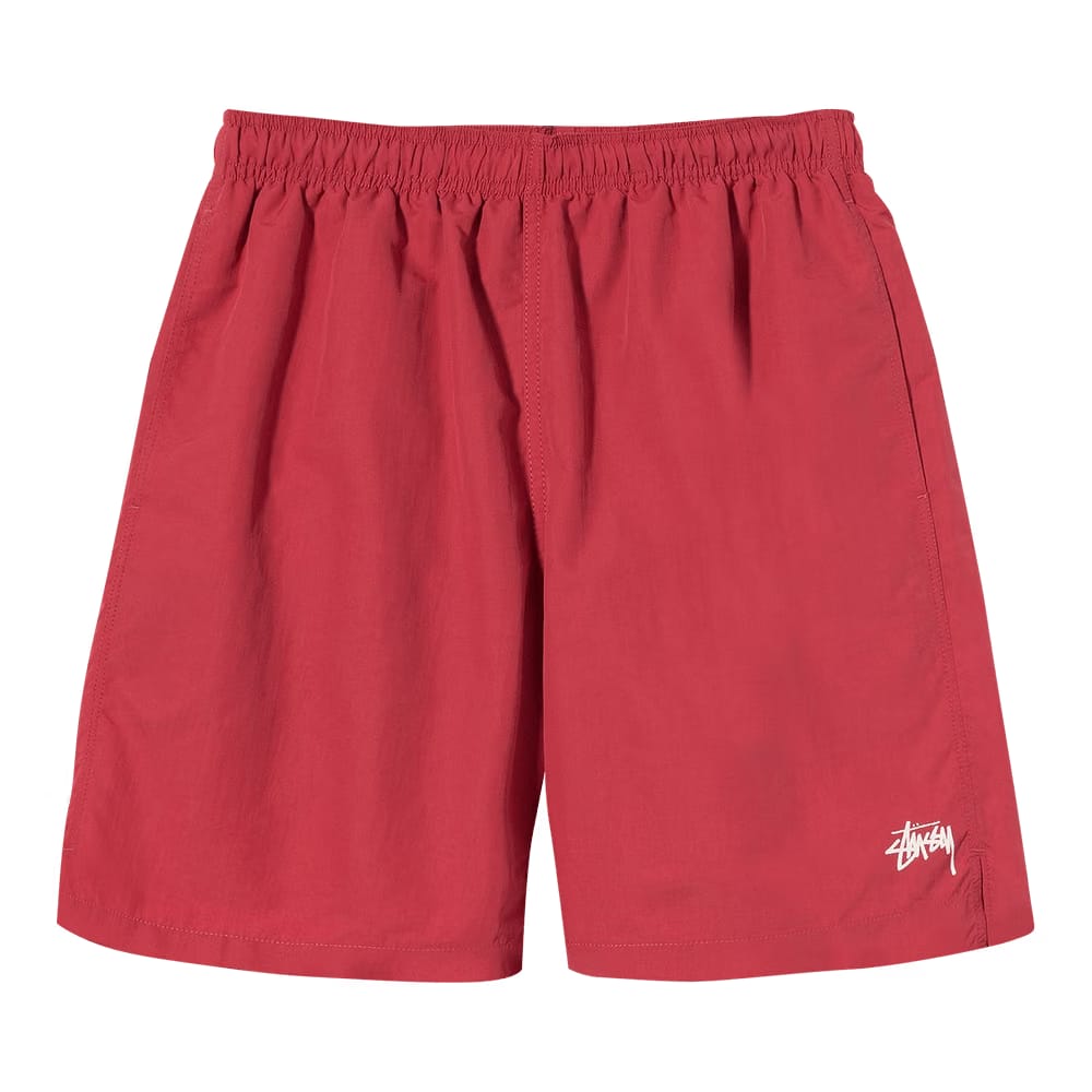 Stussy Stock Water Shorts Red