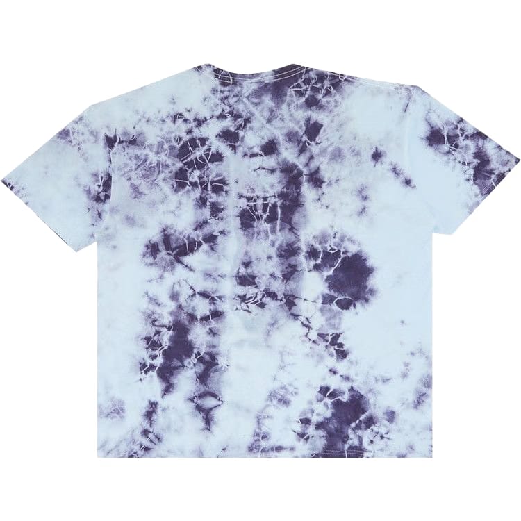 Stussy Storm Stock LNK Tie-Dye T-Shirt Blue
