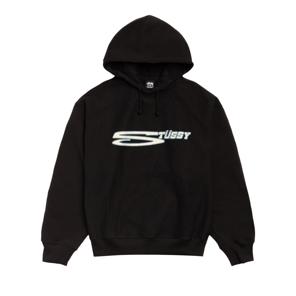 Stussy Stretch Hoodie Black