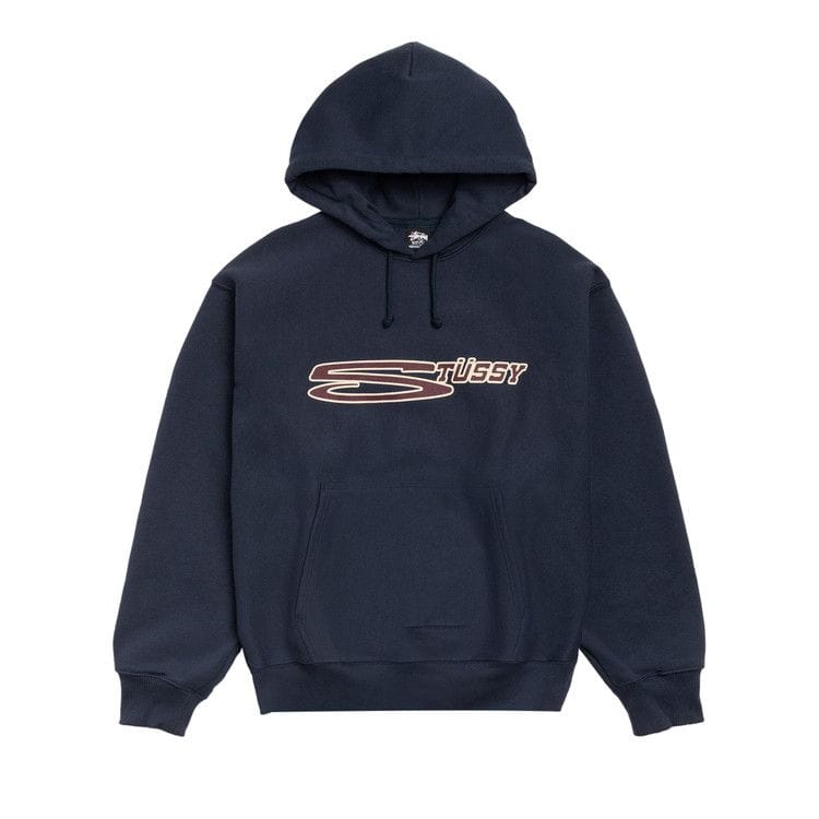 Stussy Stretch Hoodie Navy