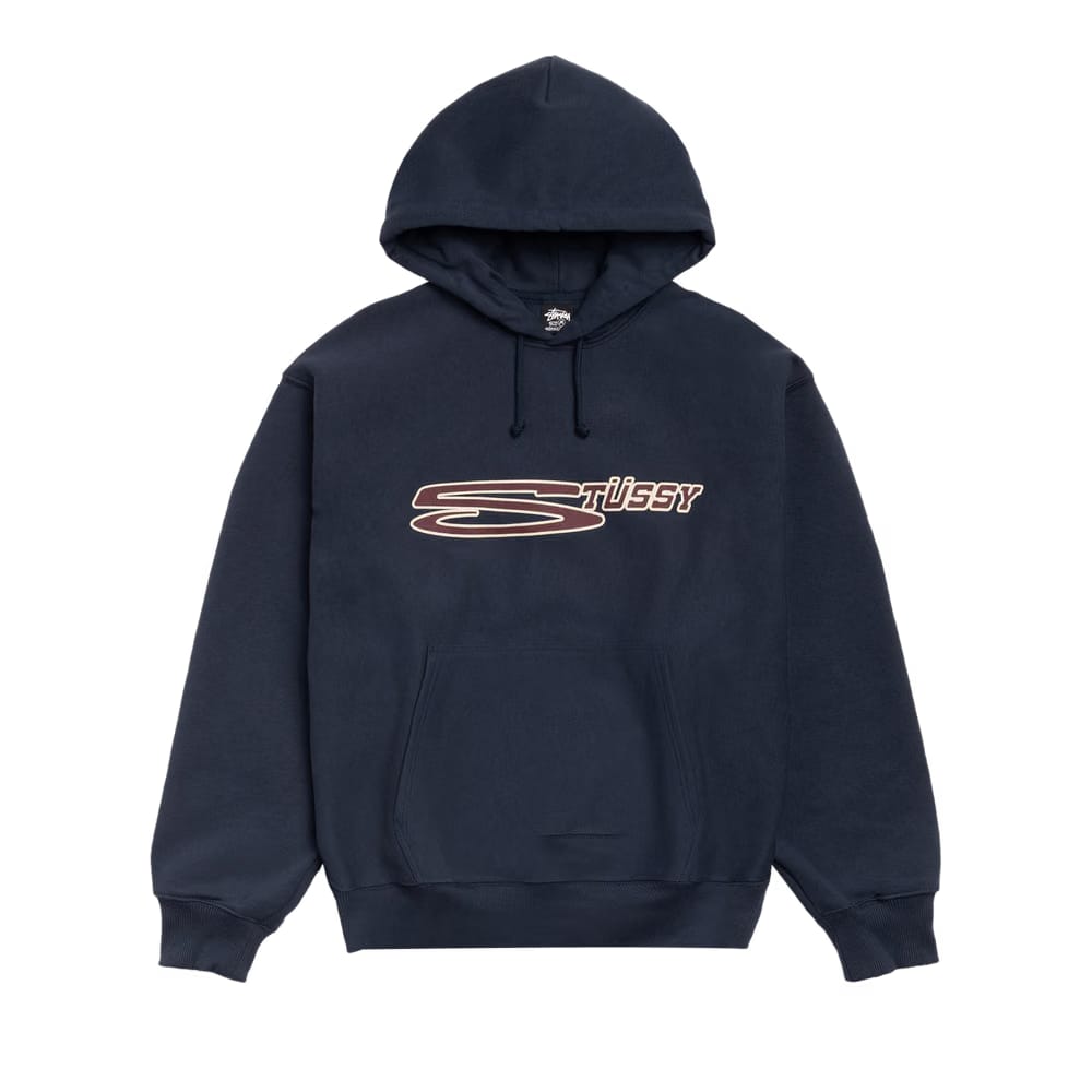 Stussy Stretch Hoodie Navy