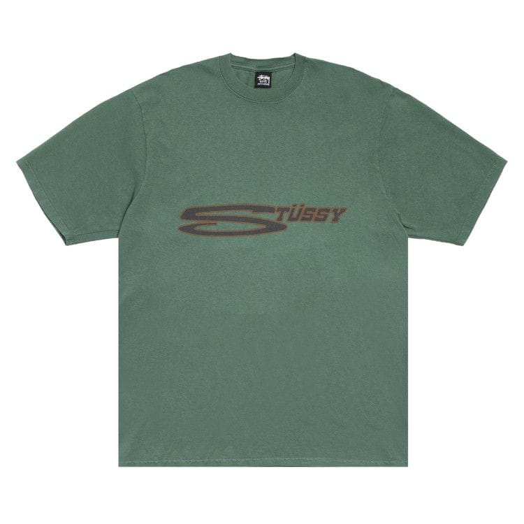 Stussy Stretch T-Shirt Pigment Dyed Pine