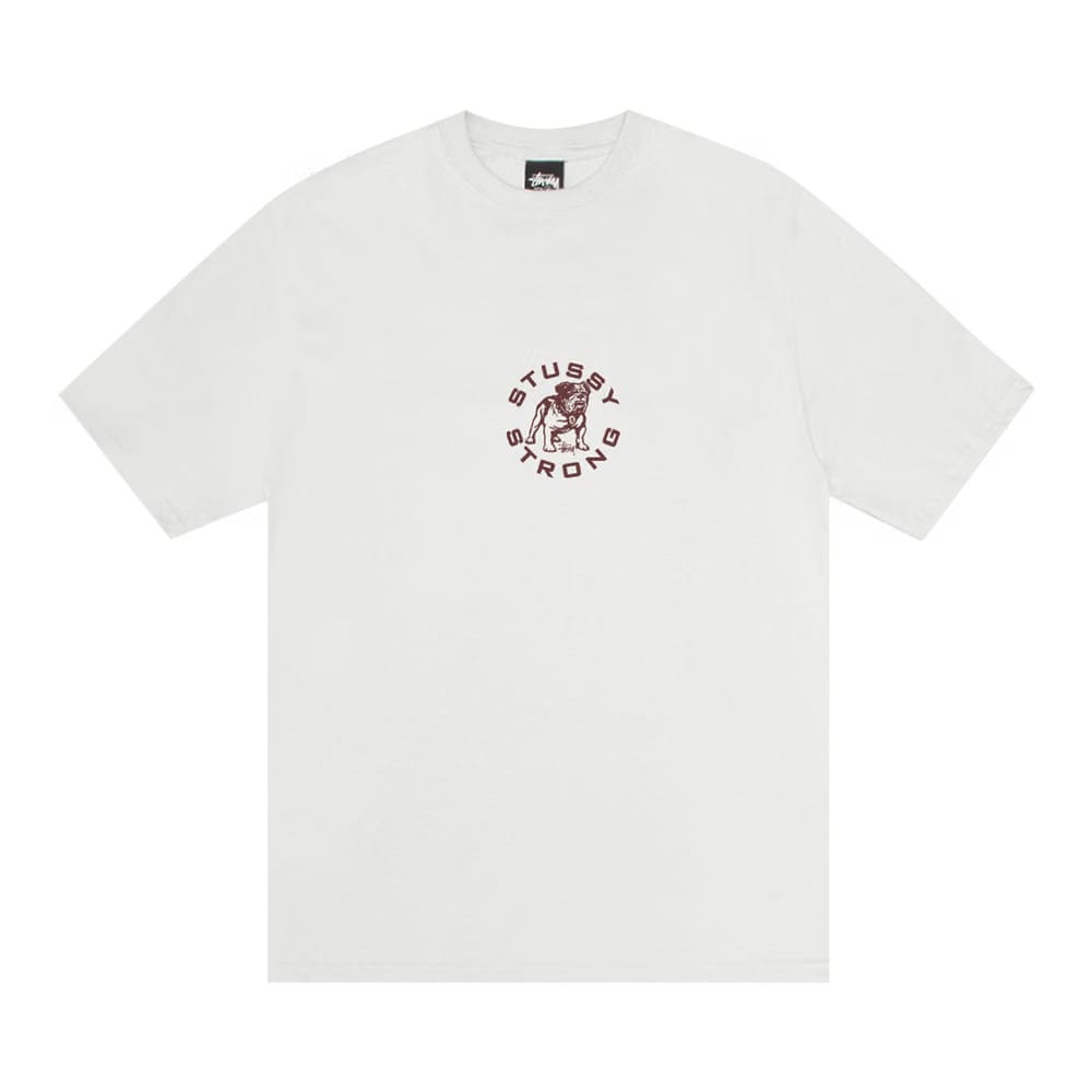Stussy Strong Mac T-Shirt Pigment Dyed Natural