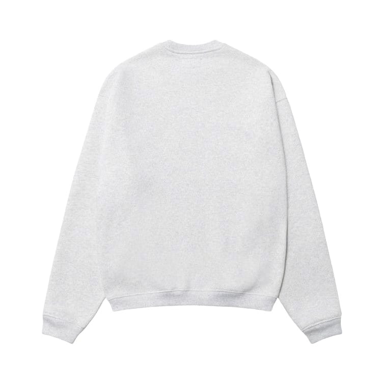 Stussy Stu Appliqué Crew Ash Heather