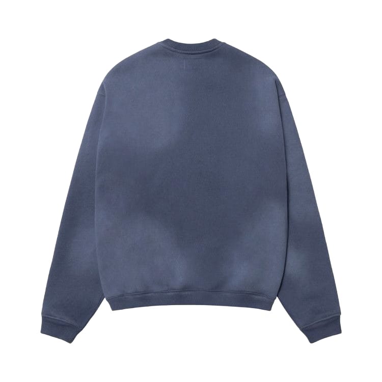 Stussy Stu Appliqué Crew Blue