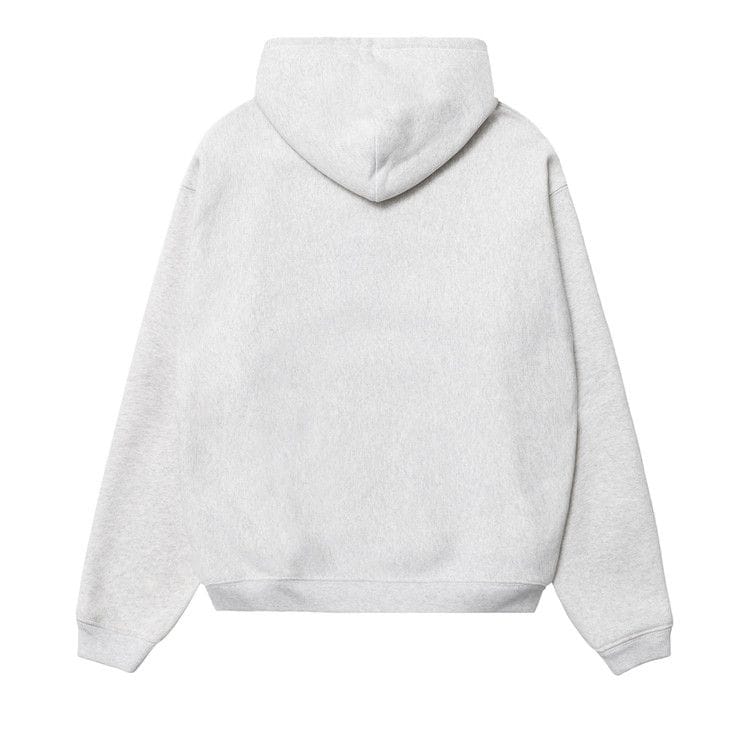 Stussy Stu Appliqué Hoodie Ash Heather