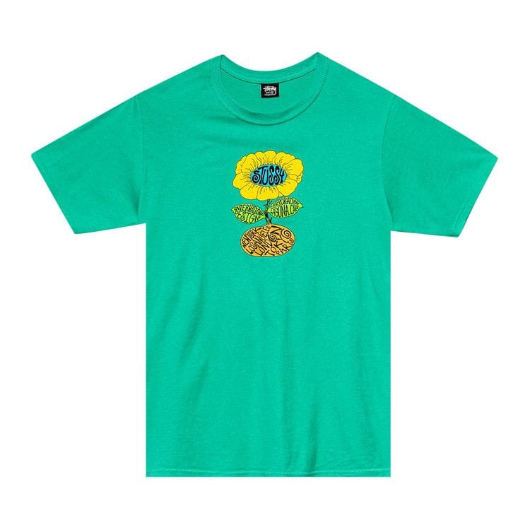 Stussy Sunflower T-Shirt Green