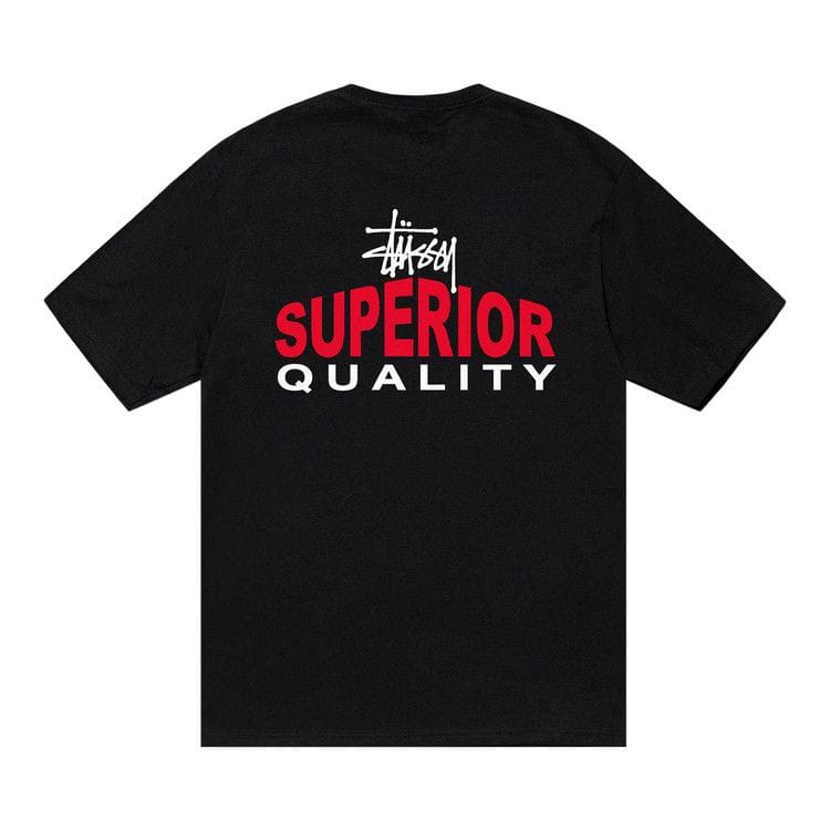 Stussy Superior Quality T-Shirt Black