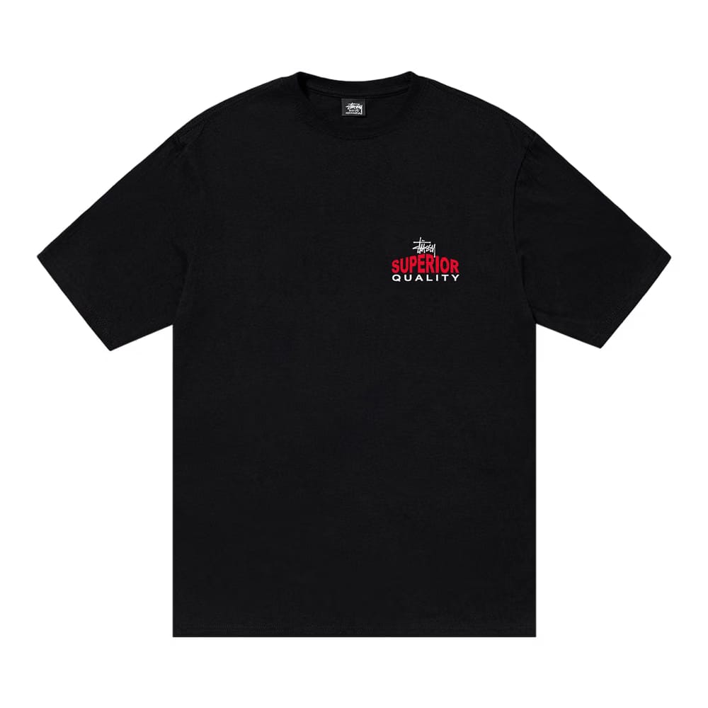 Stussy Superior Quality T-Shirt Black