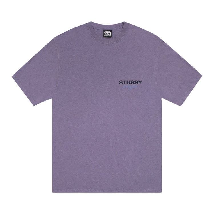 Stussy Surf Club T-Shirt Pigment Dyed Grape