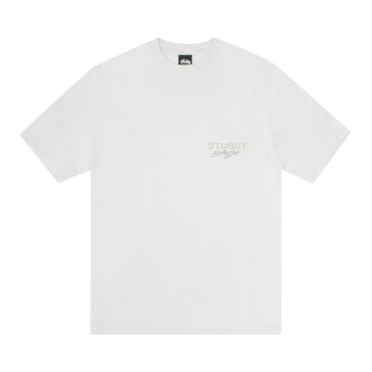 Stussy Surf Club T-Shirt Pigment Dyed Natural
