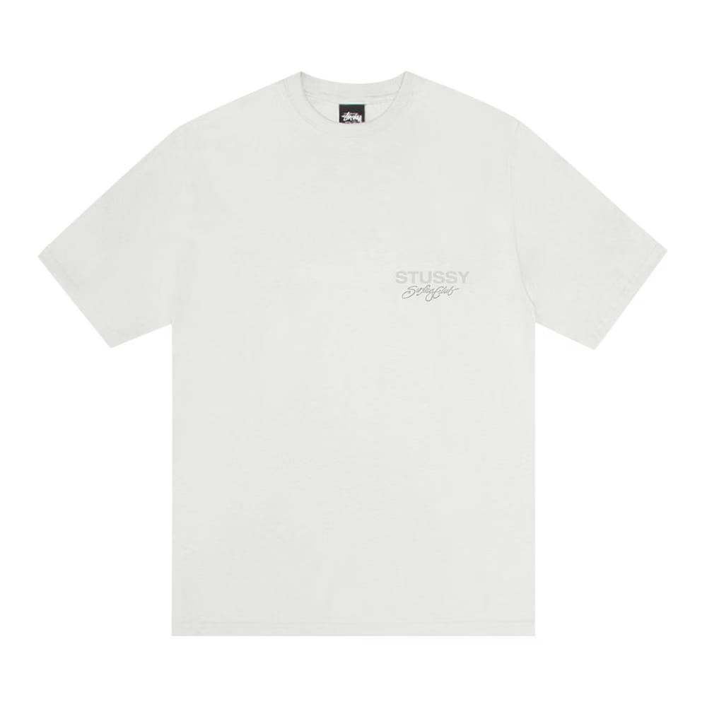 Stussy Surf Club T-Shirt Pigment Dyed Natural
