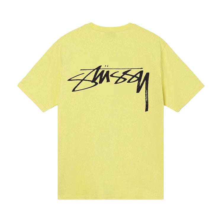 Stussy Surf Stock T-Shirt Yellow