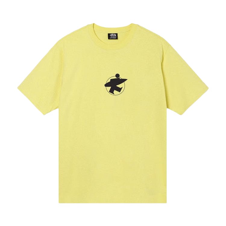 Stussy Surf Stock T-Shirt Yellow
