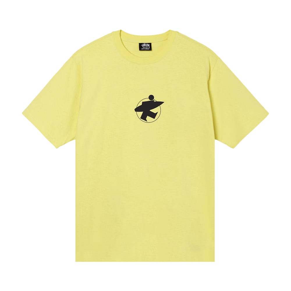 Stussy Surf Stock T-Shirt Yellow
