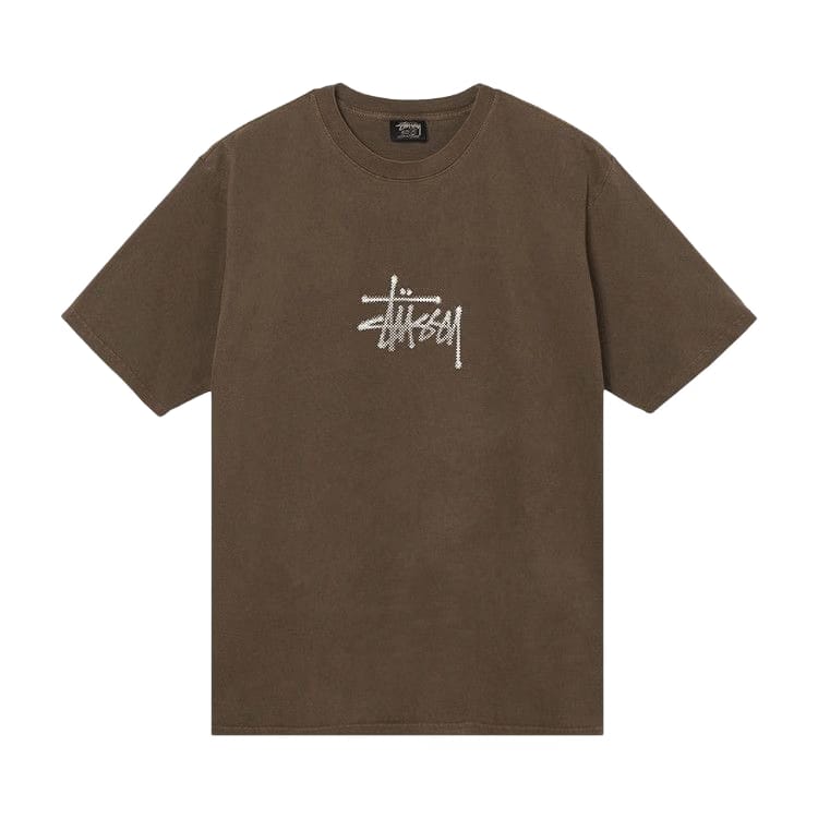 Stussy Surf Tomb Pigment Dyed T-Shirt Coffee