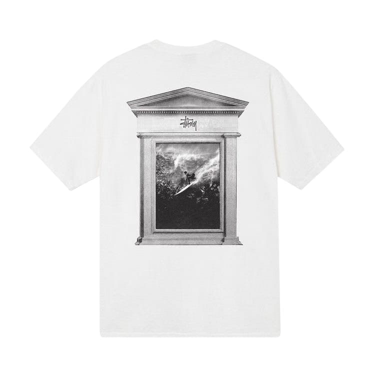 Stussy Surf Tomb Pigment Dyed T-Shirt Natural