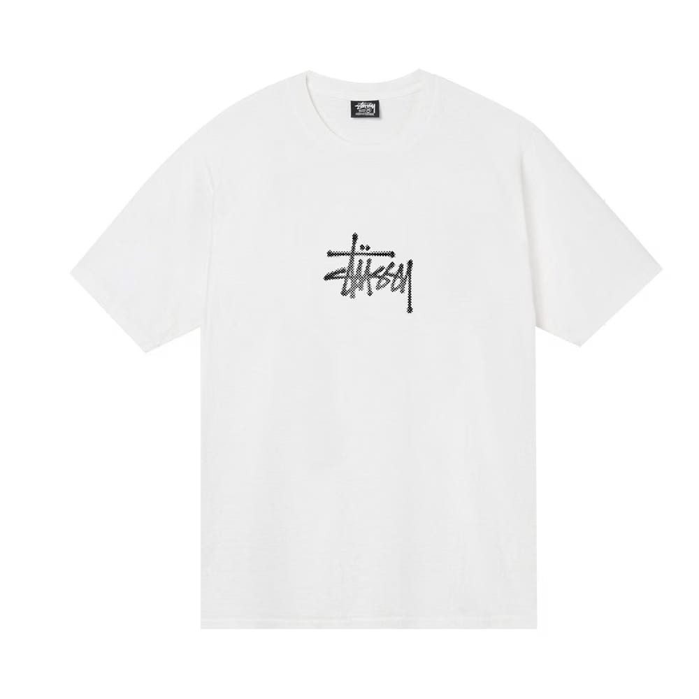 Stussy Surf Tomb Pigment Dyed T-Shirt Natural