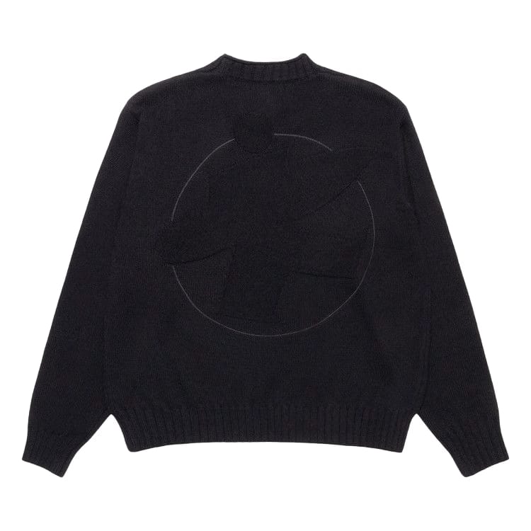 Stussy Surfman Mock Sweater Black