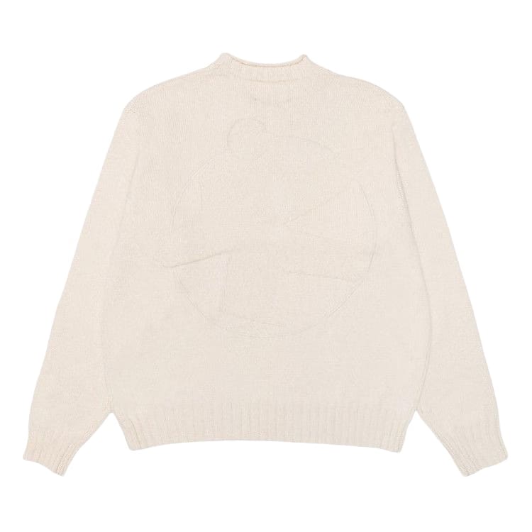 Stussy Surfman Mock Sweater Natural