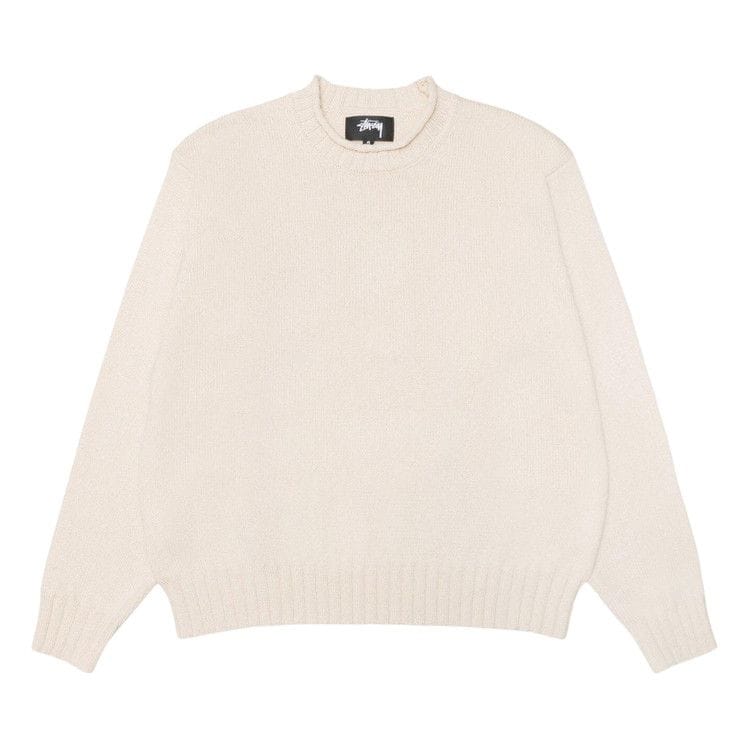 Stussy Surfman Mock Sweater Natural