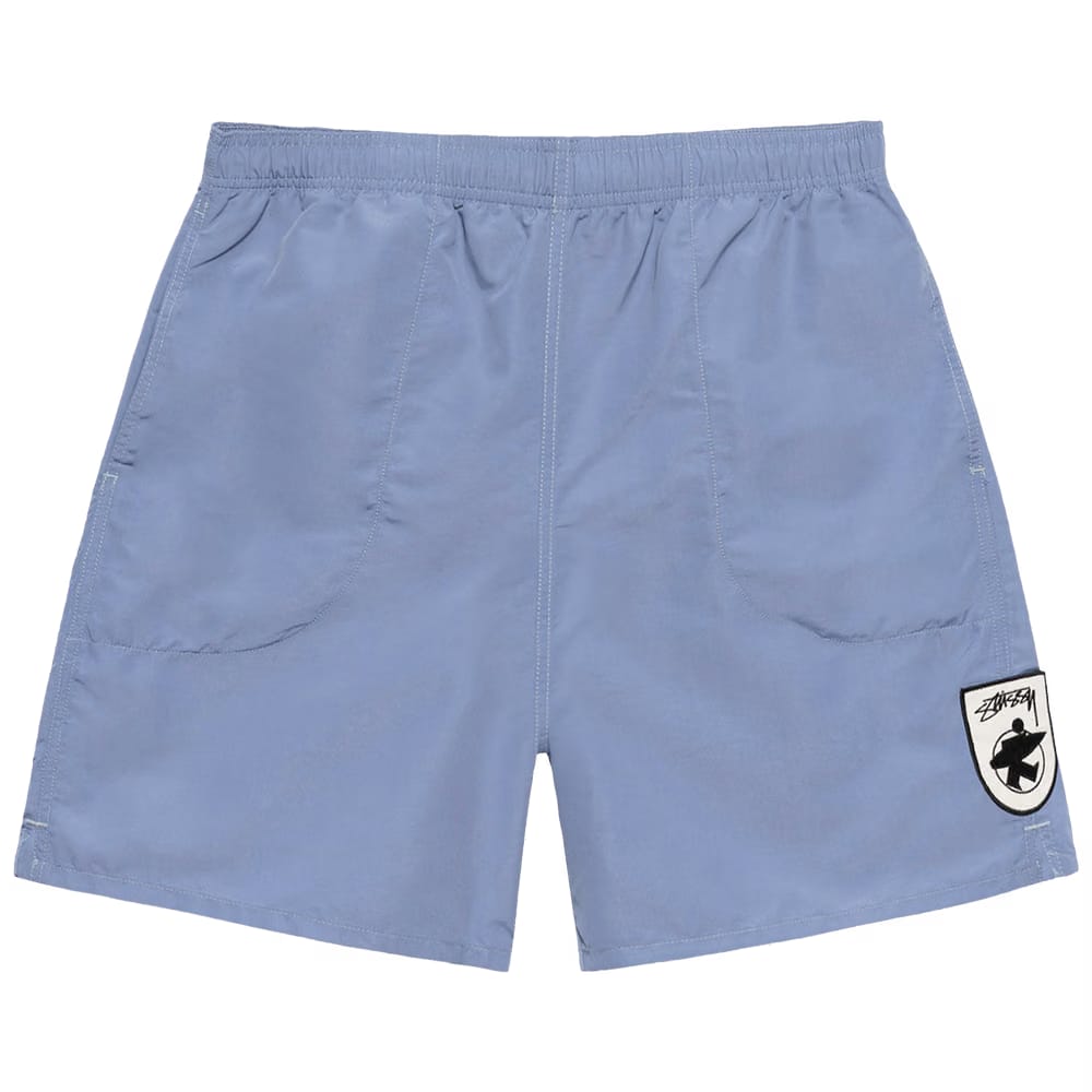 Stussy Surfman Patch Water Shorts Blue