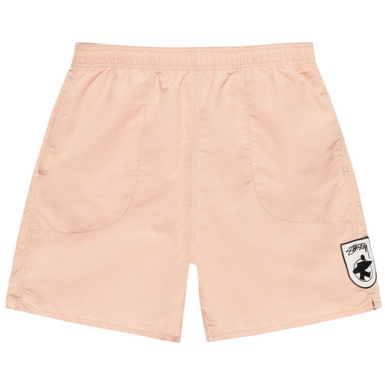 Stussy Surfman Patch Water Shorts Salmon