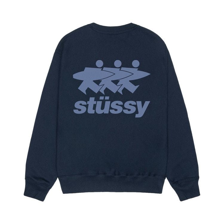 Stussy Surfwalk Crew Navy