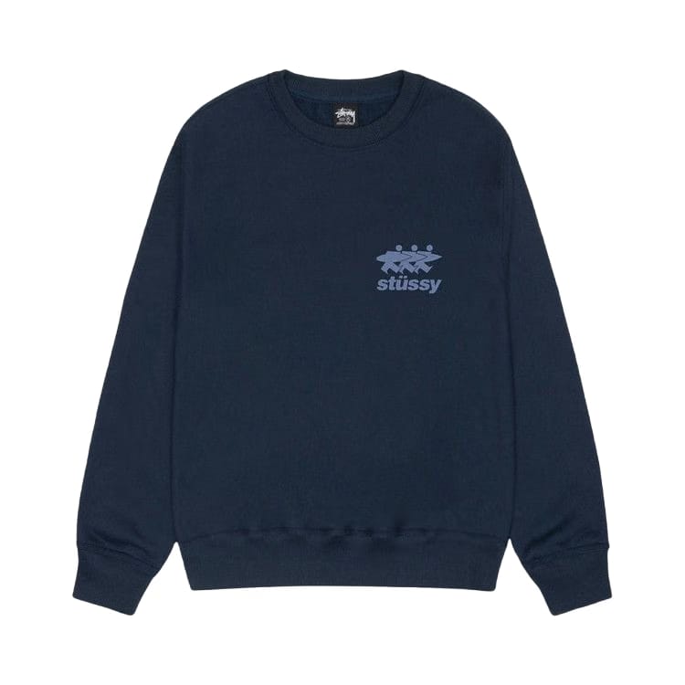 Stussy Surfwalk Crew Navy