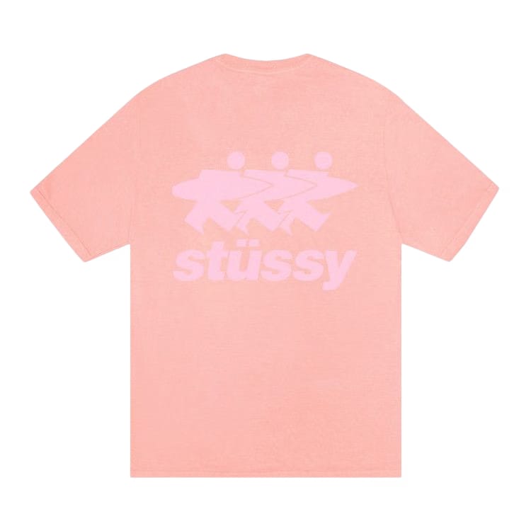 Stussy Surfwalk T-Shirt Coral