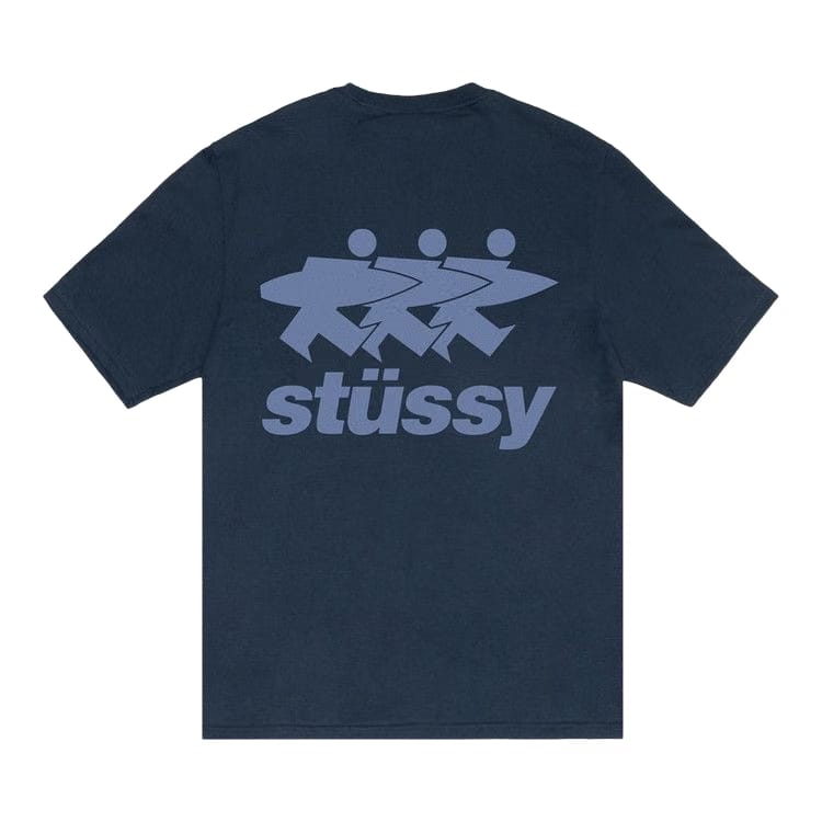 Stussy Surfwalk T-Shirt Navy