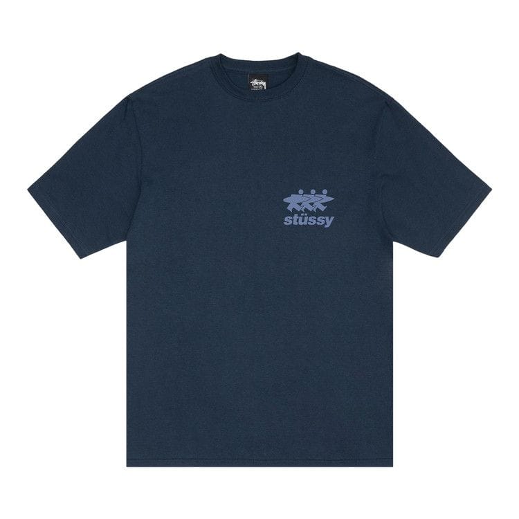 Stussy Surfwalk T-Shirt Navy