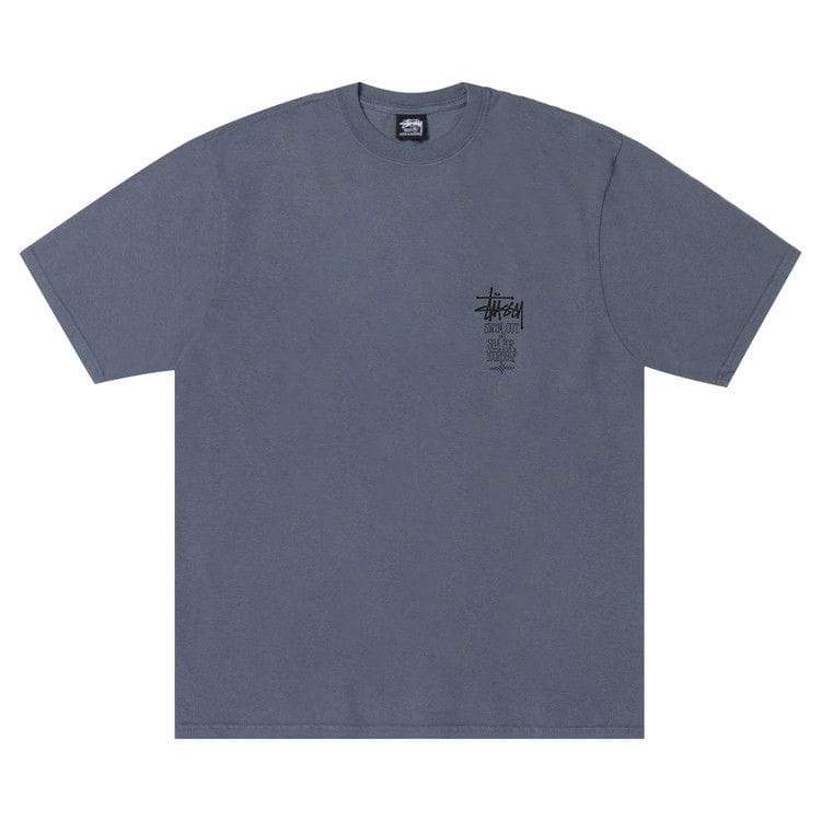 Stussy Swim Out T-Shirt Pigment Dyed Navy