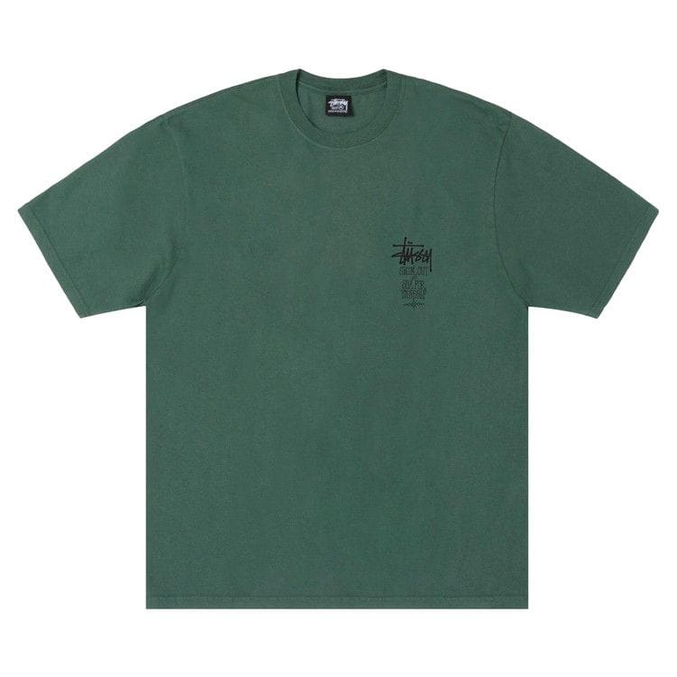 Stussy Swim Out T-Shirt Pigment Dyed Pine