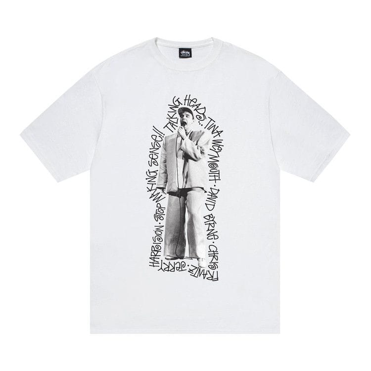 Stussy Talking Heads Stop Making Sense T-Shirt White