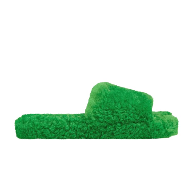 Bottega Veneta Resort Teddy Slide Parakeet