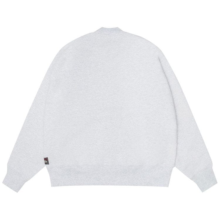 Stussy Thermal Lined Fleece Zip Ash Heather