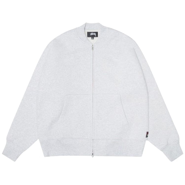 Stussy Thermal Lined Fleece Zip Ash Heather