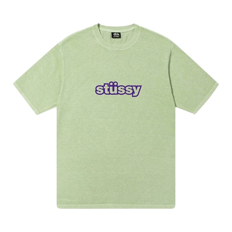 Stussy Thick Pigment Dyed T-Shirt Sage