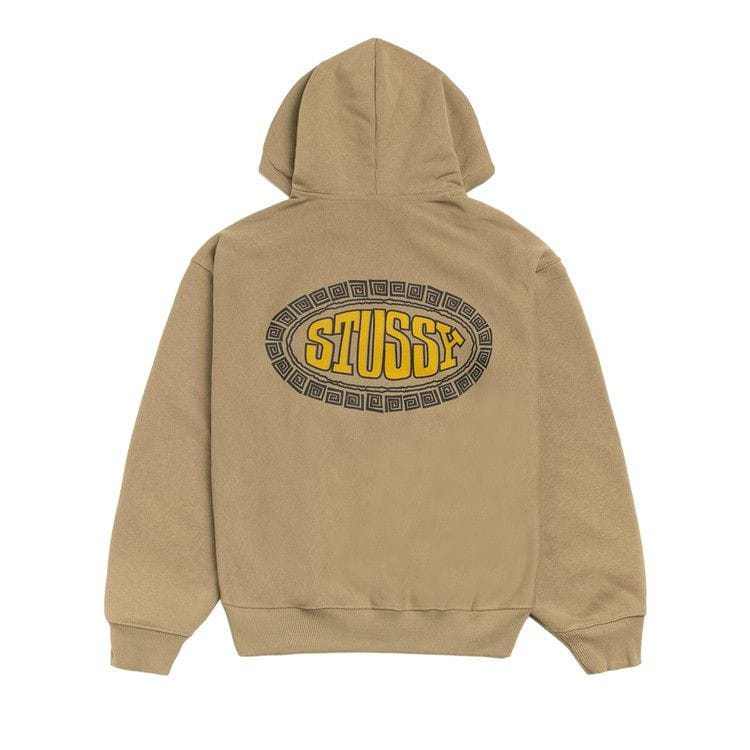 Stussy Tile Oval Hoodie Army