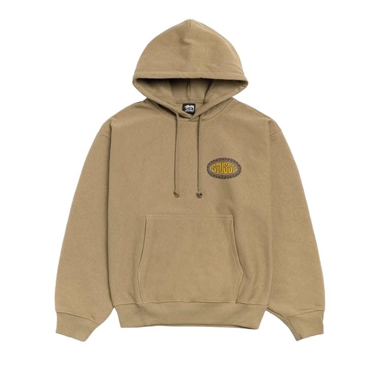Stussy Tile Oval Hoodie Army