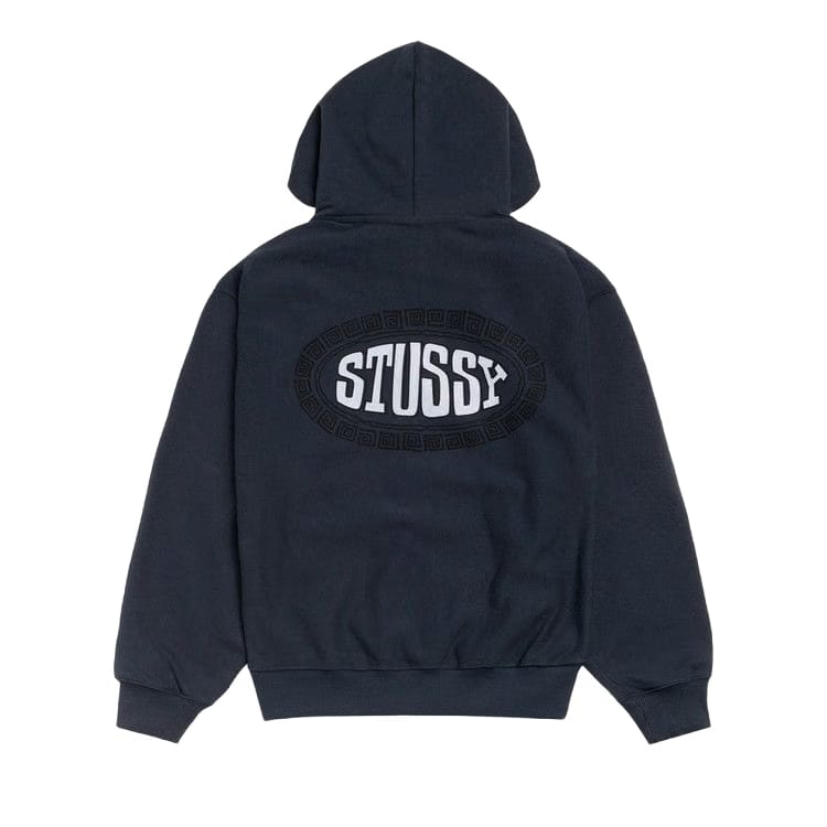 Stussy Tile Oval Hoodie Navy
