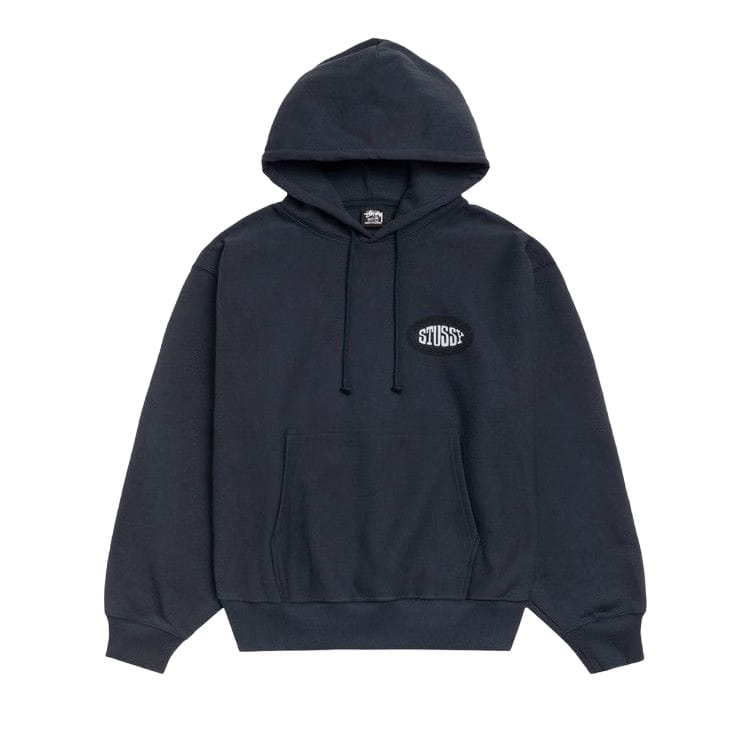 Stussy Tile Oval Hoodie Navy
